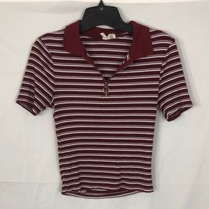 Striped Collared Shirt